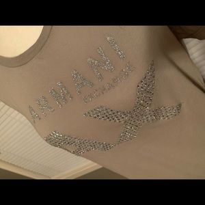 Armani Exchange - Women’s T- Shirt w/Rhinestones